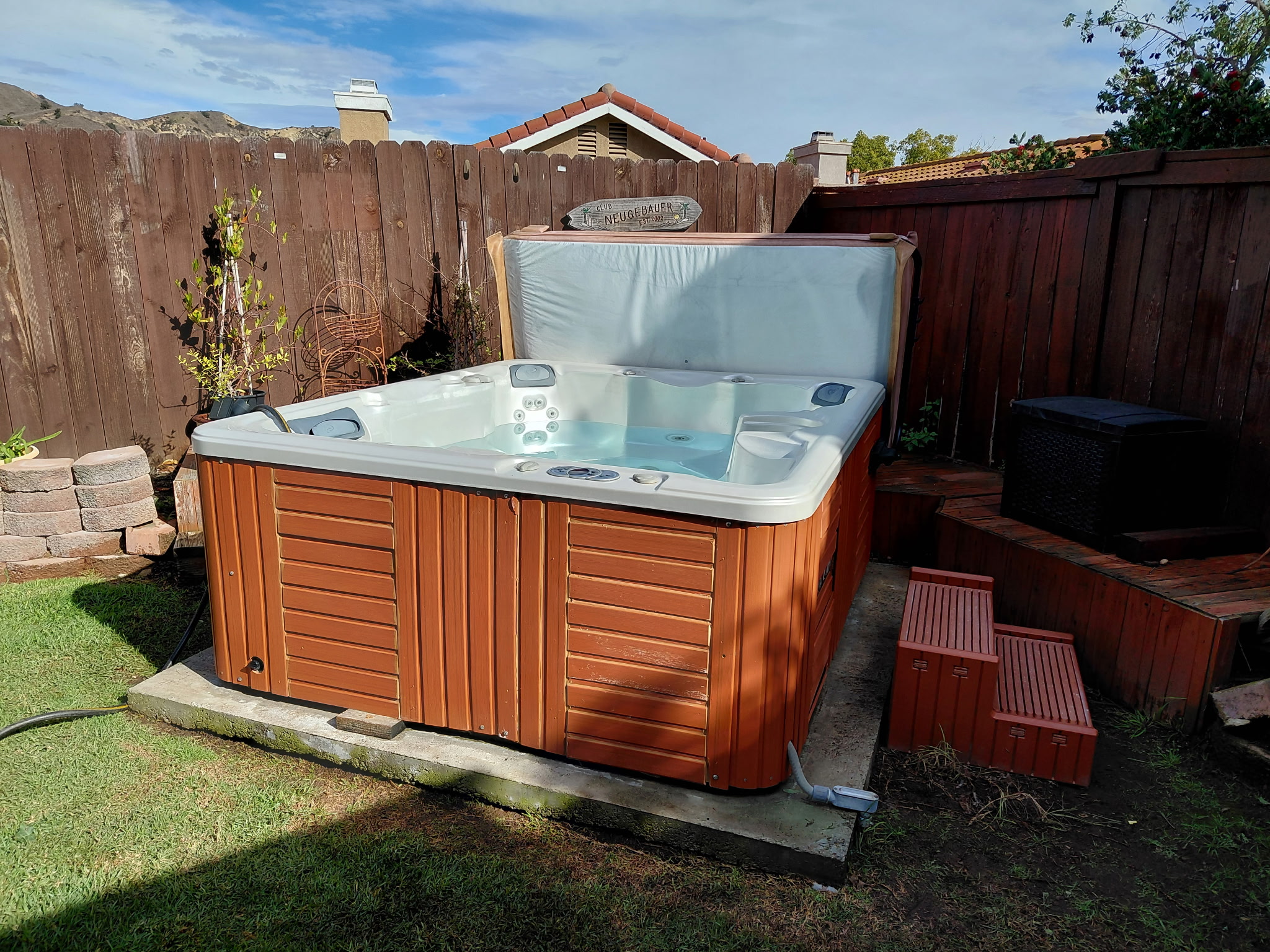 Professional hot tub and spa repair service